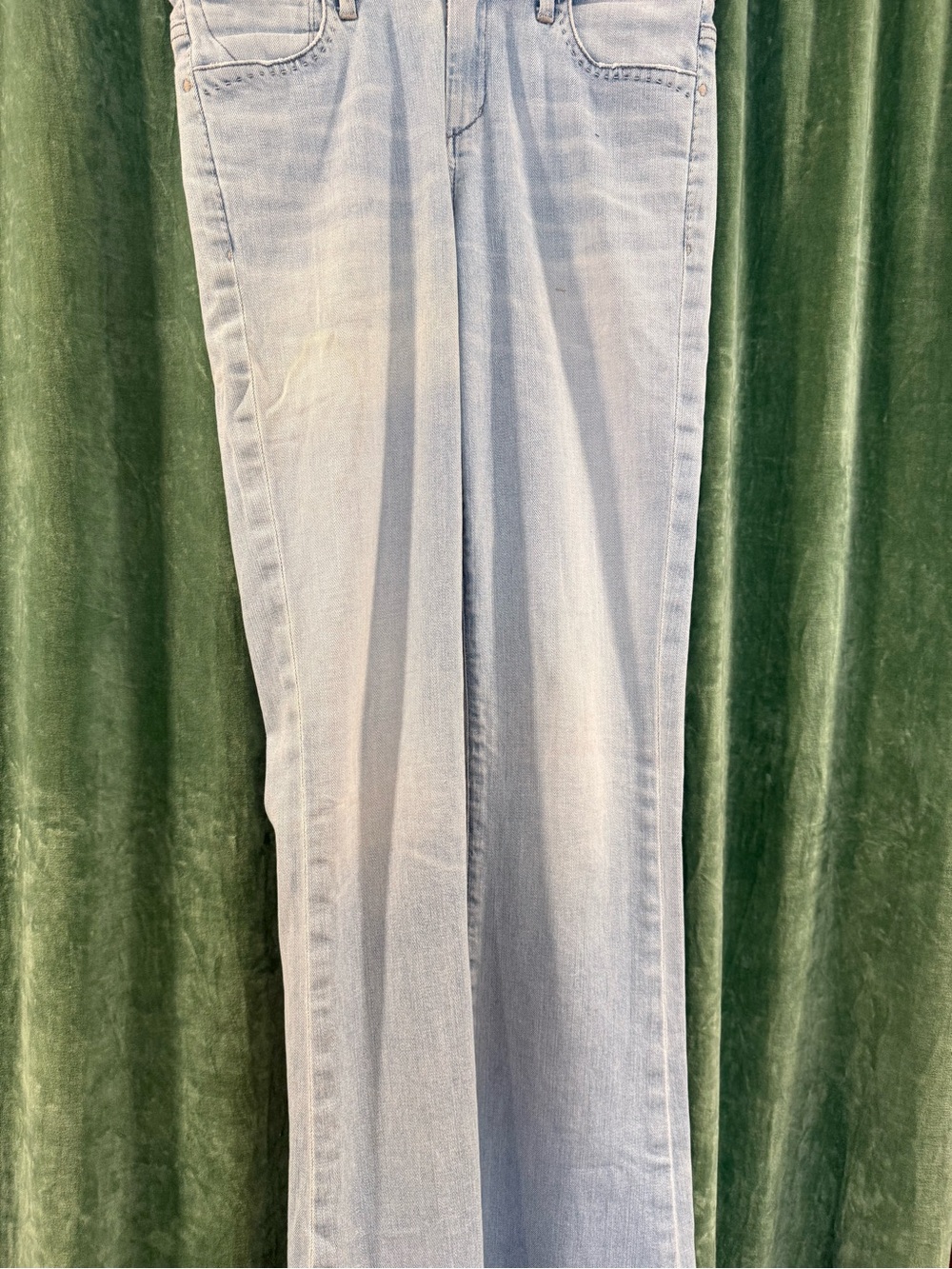 Goldsign Light Blue Boot-Cut Jeans